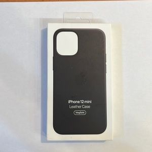 Apple iPhone 12 mini leather case